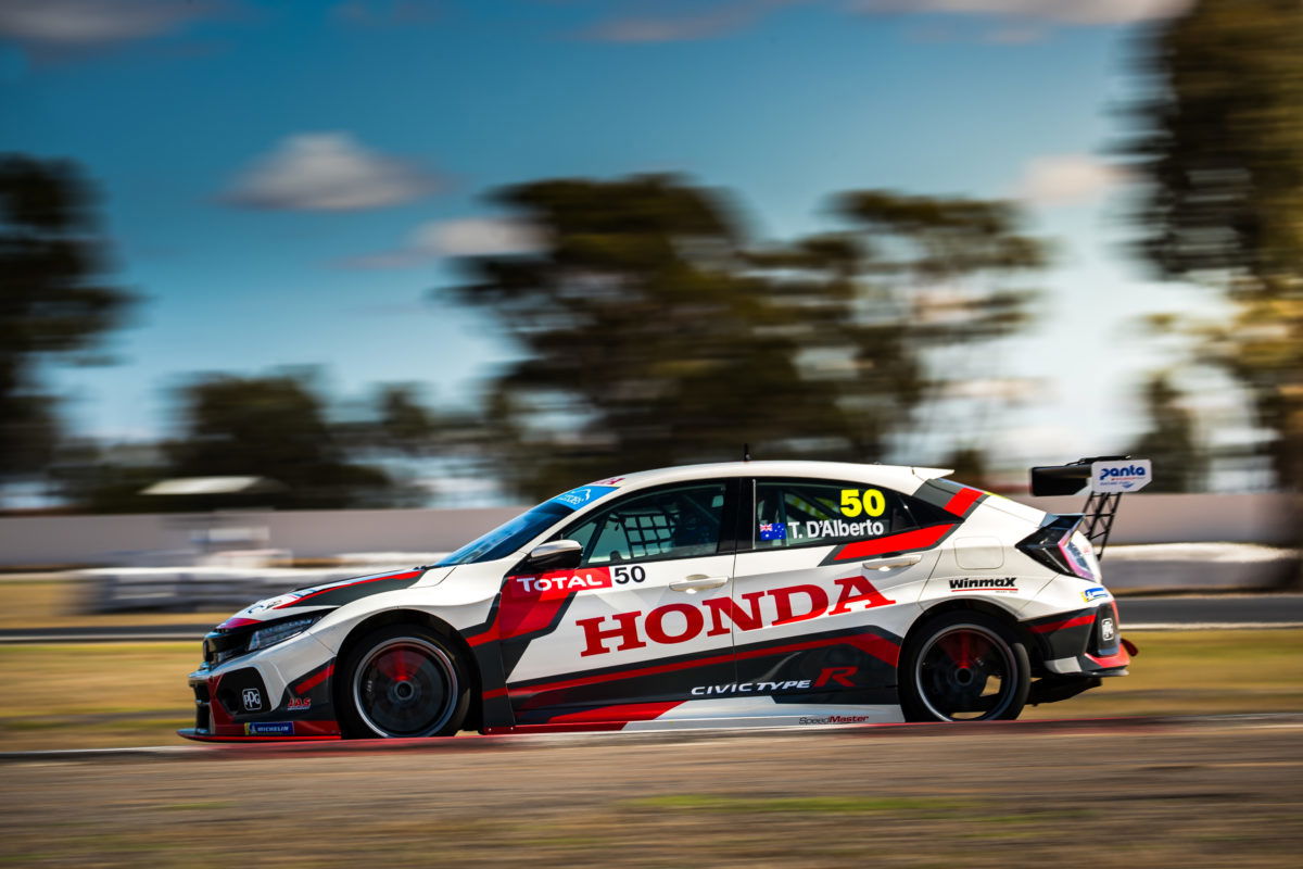 D’Alberto edges Morcom in TCR pre-season test