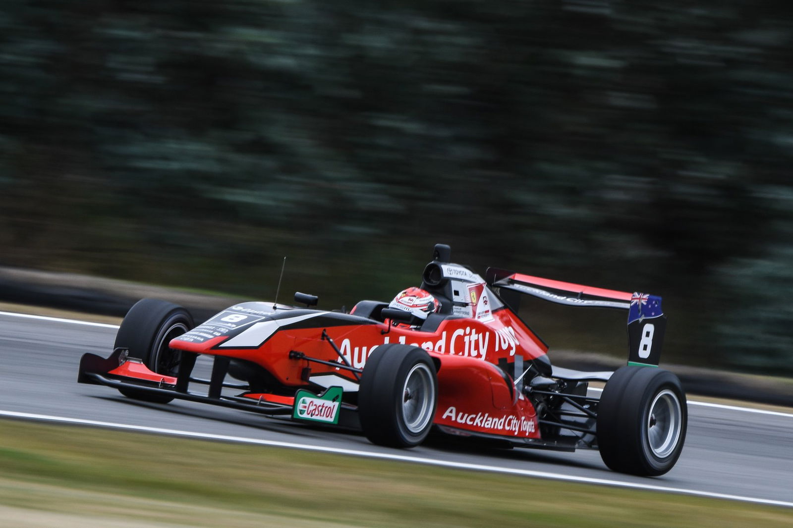 Marcus Armstrong won Race 1 pic: Toyota Racing New Zealand Facebook