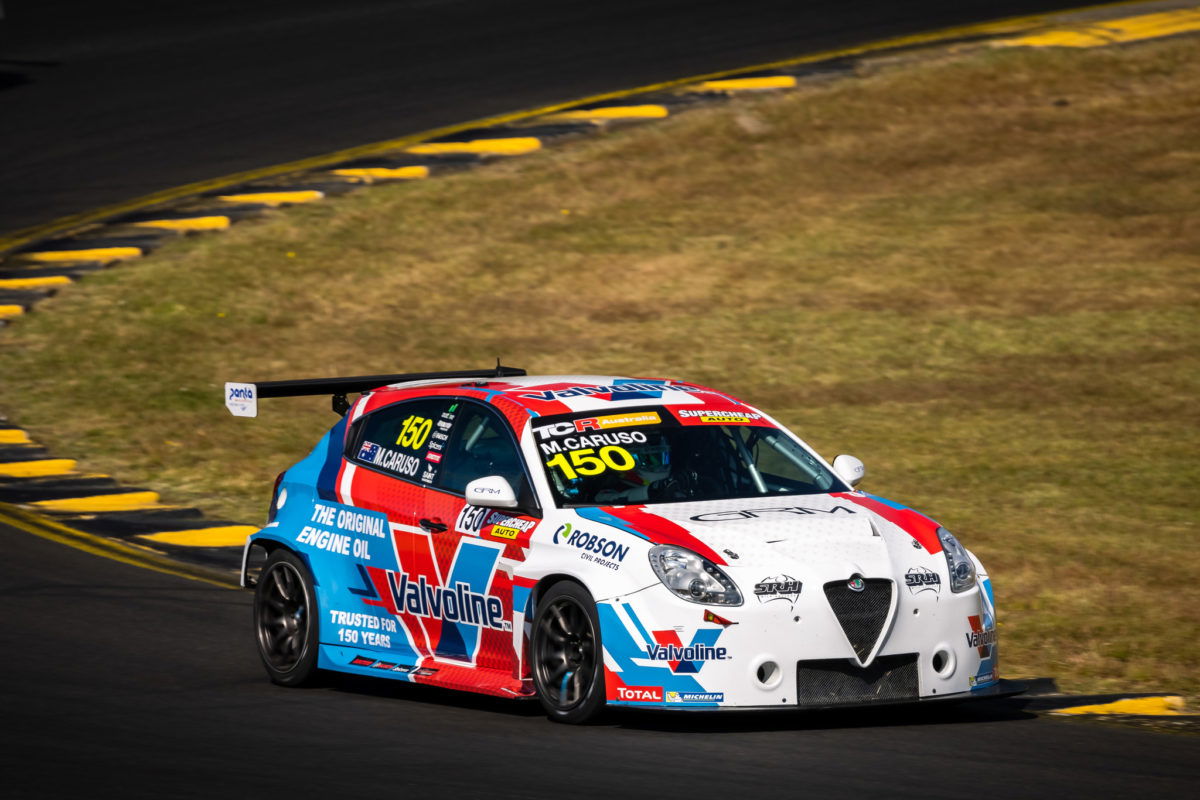 Caruso breaks through in chaotic Sydney TCR finale