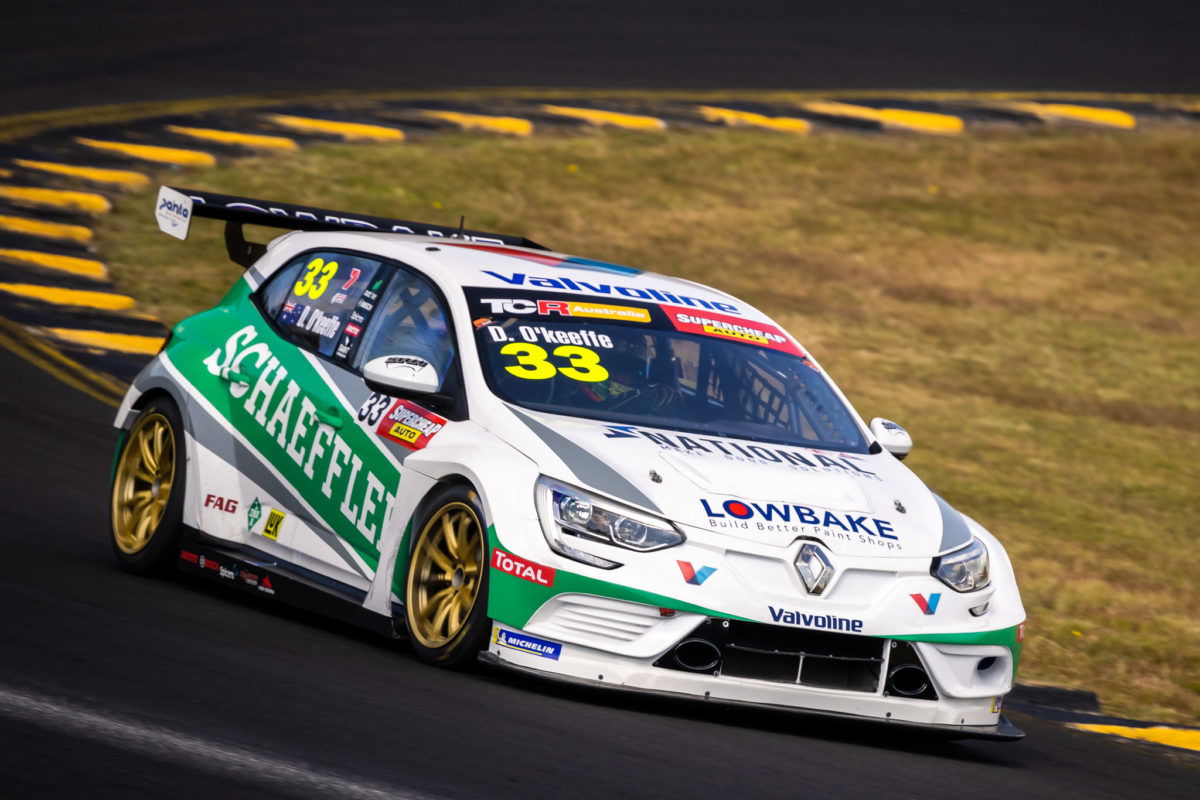 O’Keeffe leads Renault one-two in TCR Practice 2