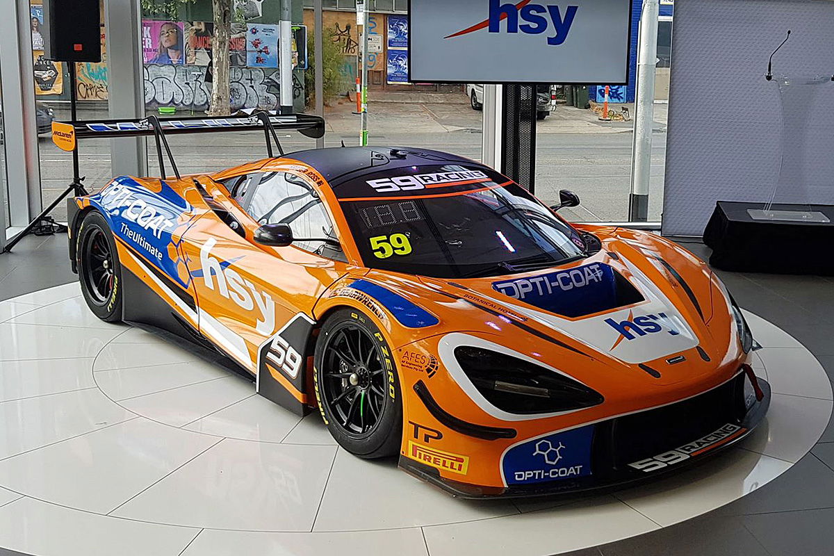 Spark 1/43 Mclaren 720S Gt3 59Racing/Ema Racing 2020