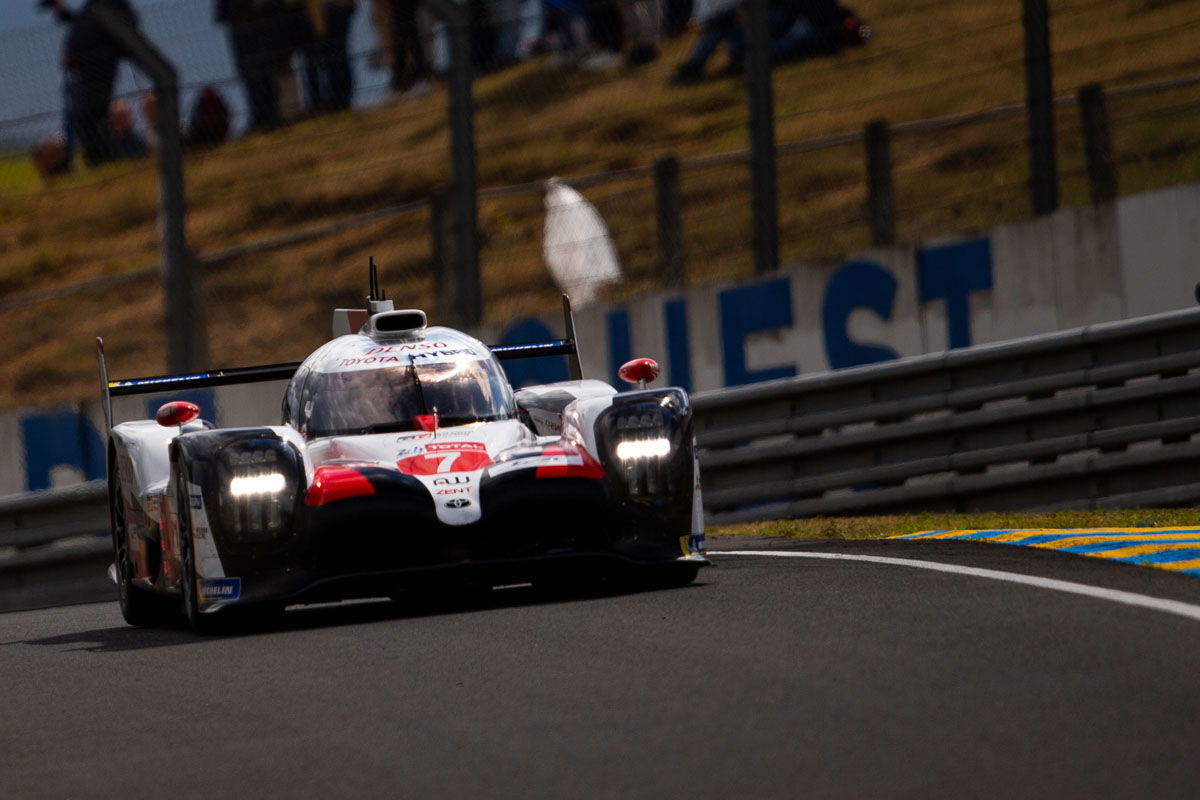 The fastest Toyota TS050 - Hybrid from the WEC Prologue