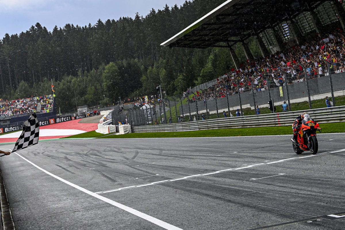 Binder thought he was ‘finished a couple of times’ on final lap