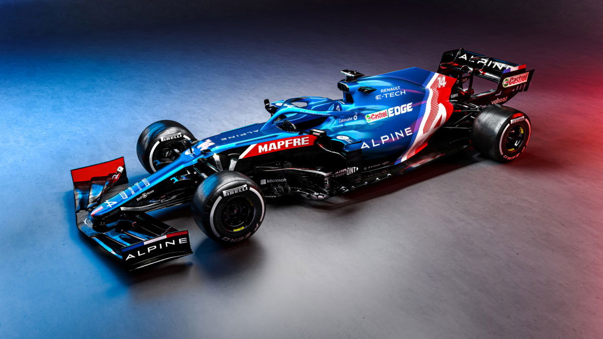 Alpine’s first F1 car revealed