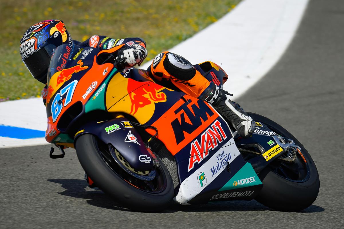 Gardner fourth as Di Giannantonio becomes Moto2 race winner