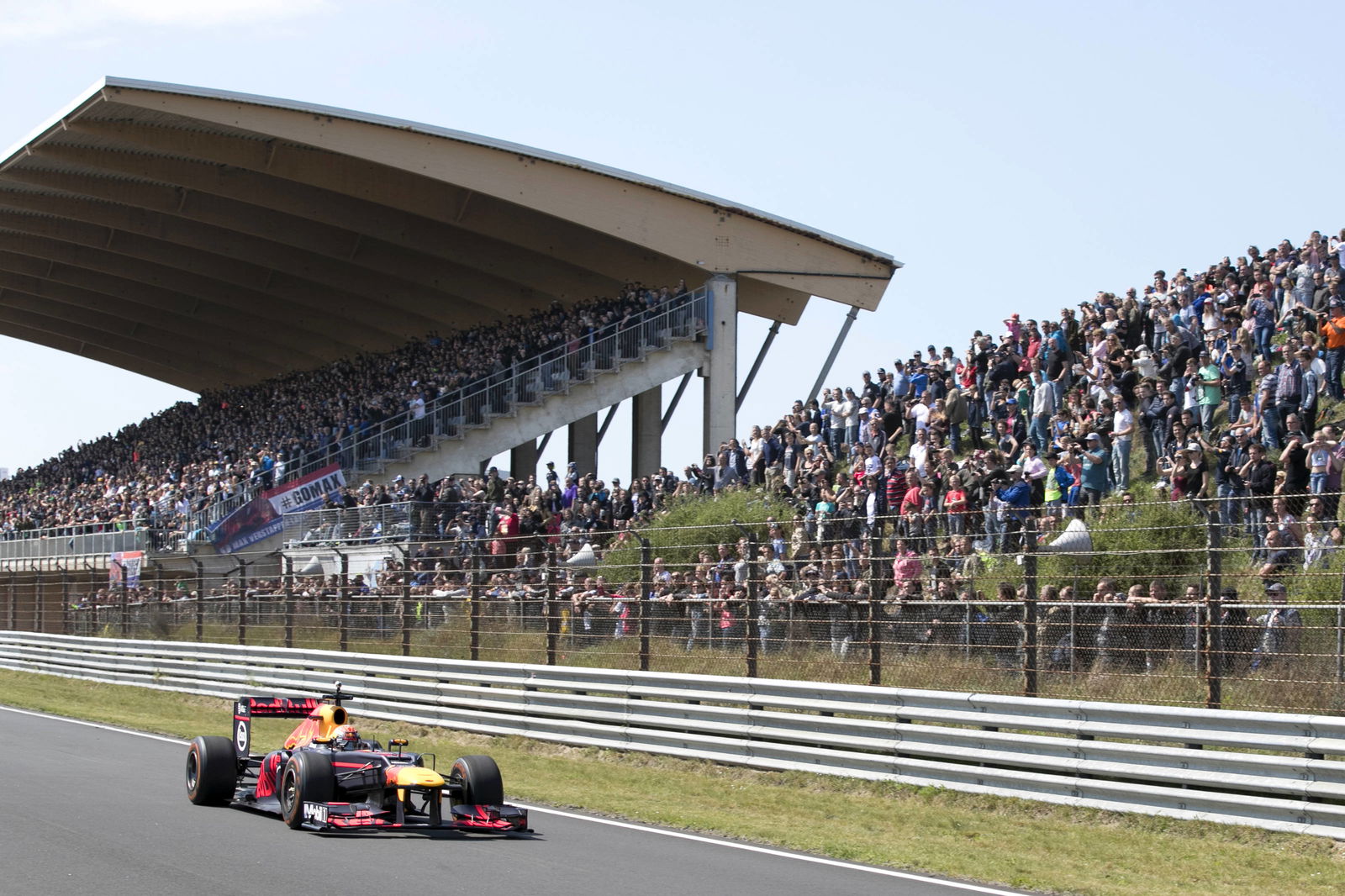 Dutchman Max Verstappen at an event at Zandvoort in 2017