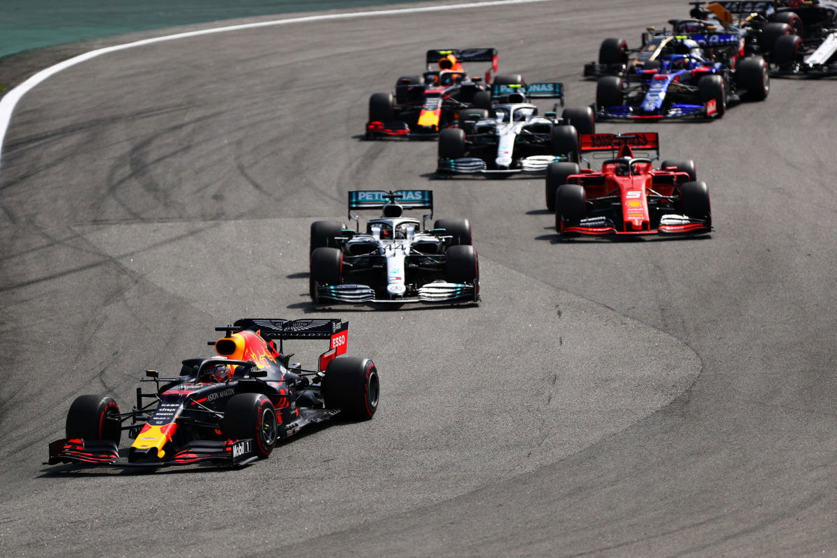 Verstappen wins in Brazil after frantic finale