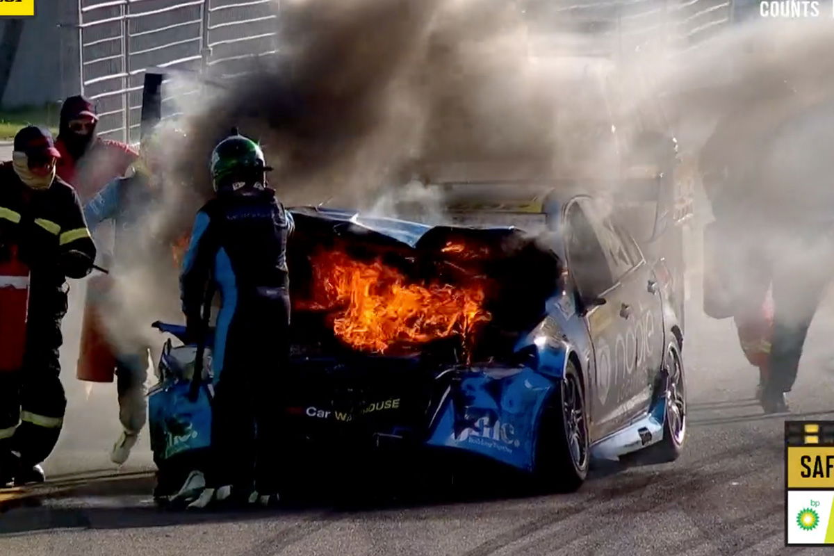 Motorsport Australia defends itself over Super2 fire response