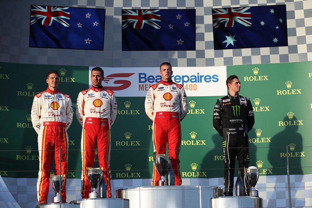 New Zealanders Scott McLaughlin and Fabian Coulthard