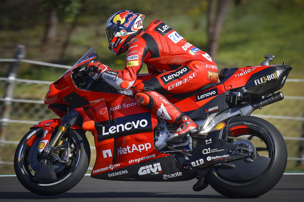 Miller sets warm up pace despite fire