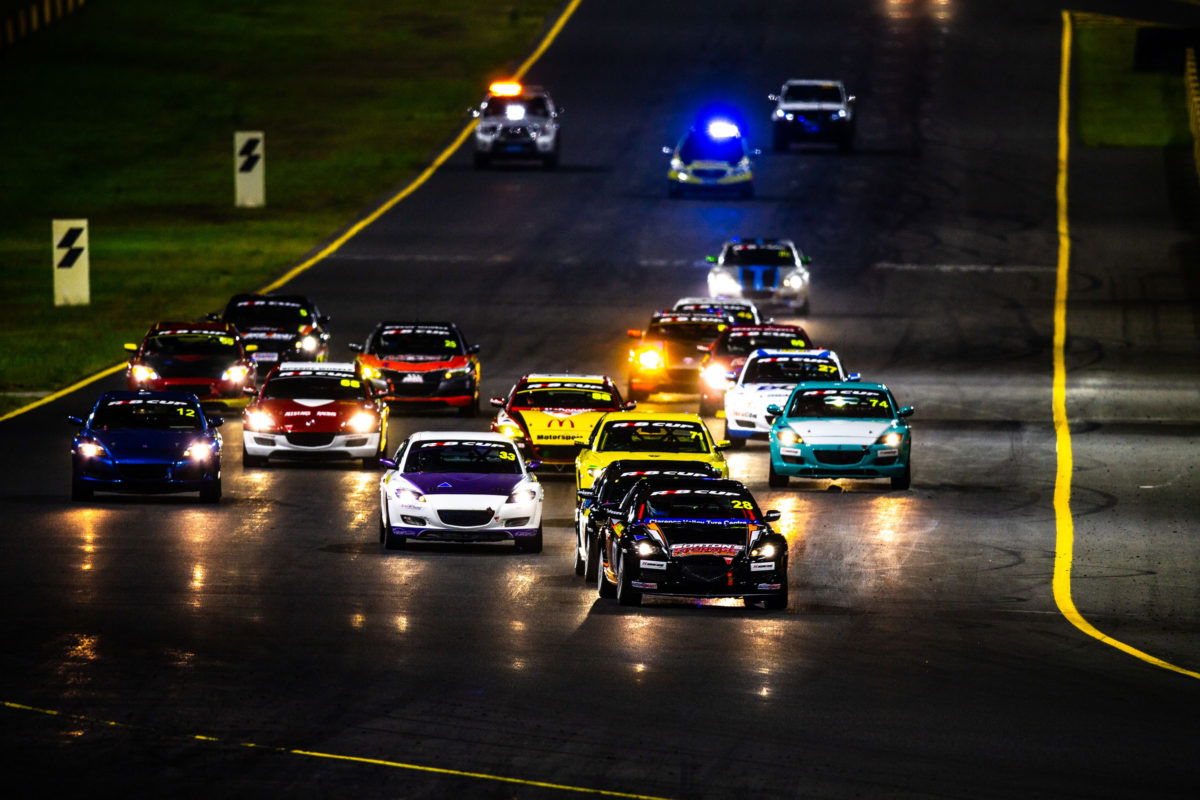 Coloured lighting testing for SMP after landmark race meeting