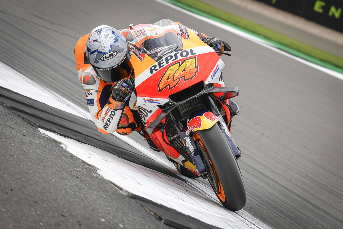 Front row not expecting holeshot issues at British MotoGP