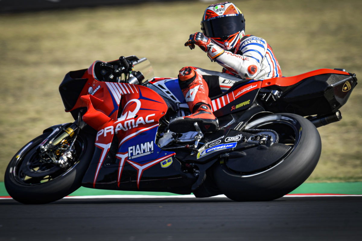 Miller’s team-mate calls for tear-off rules after Misano incidents