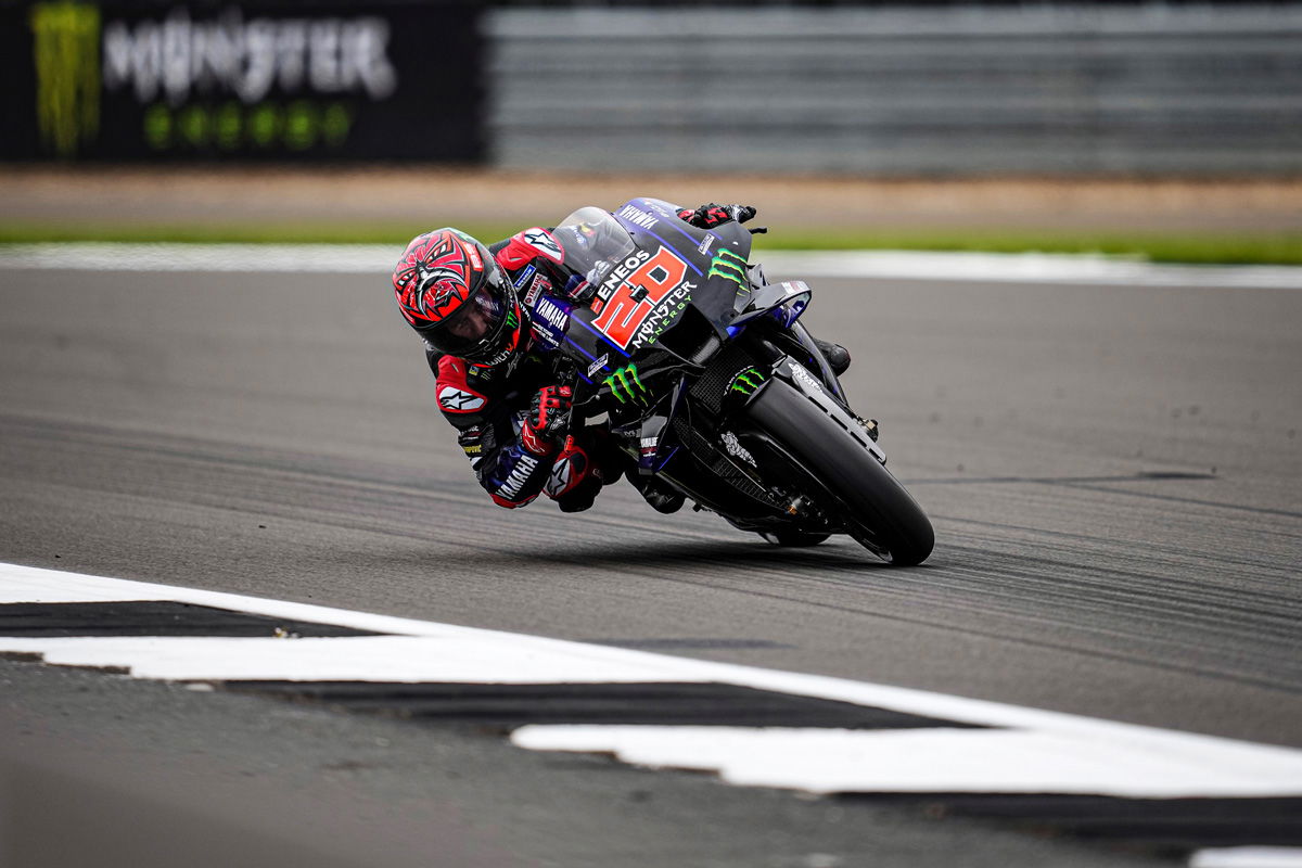 Quartararo recovers from crash to top MotoGP practice
