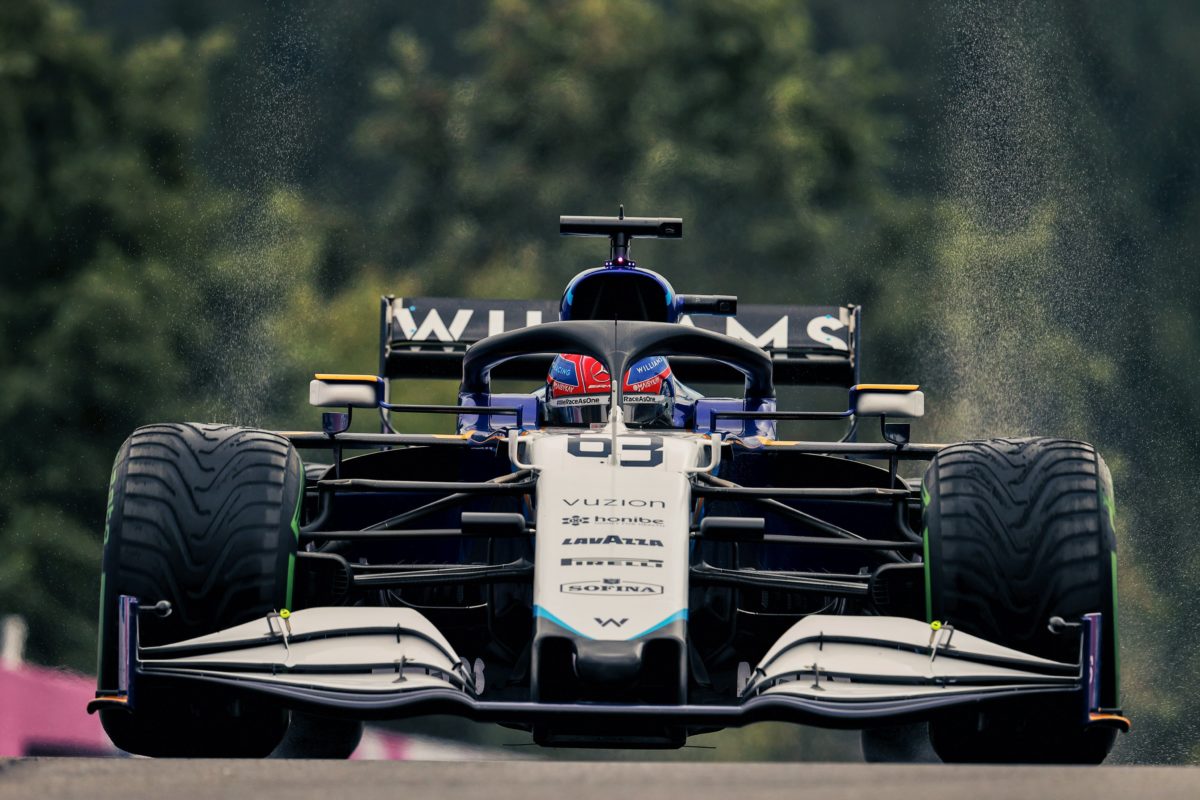 Verstappen denies Russell pole in Belgium