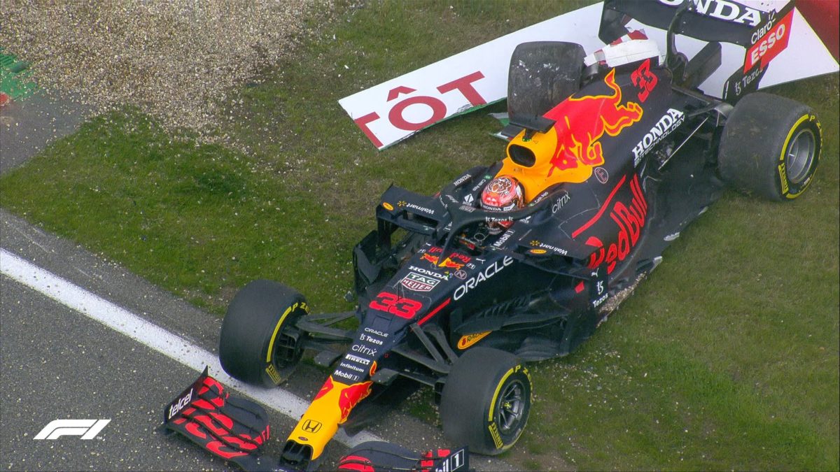 Verstappen unfazed by practice crash