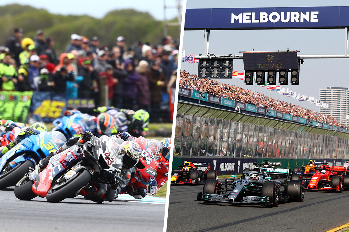 Australian F1 and MotoGP to be cancelled