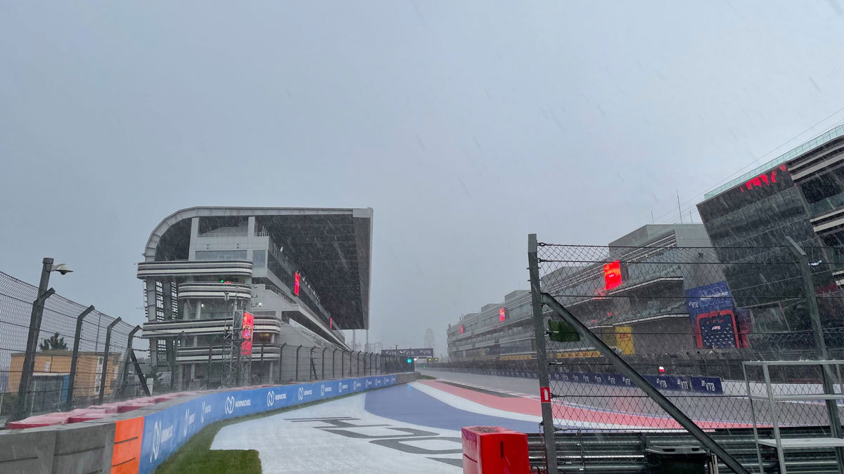 Final F1 practice cancelled in Russia