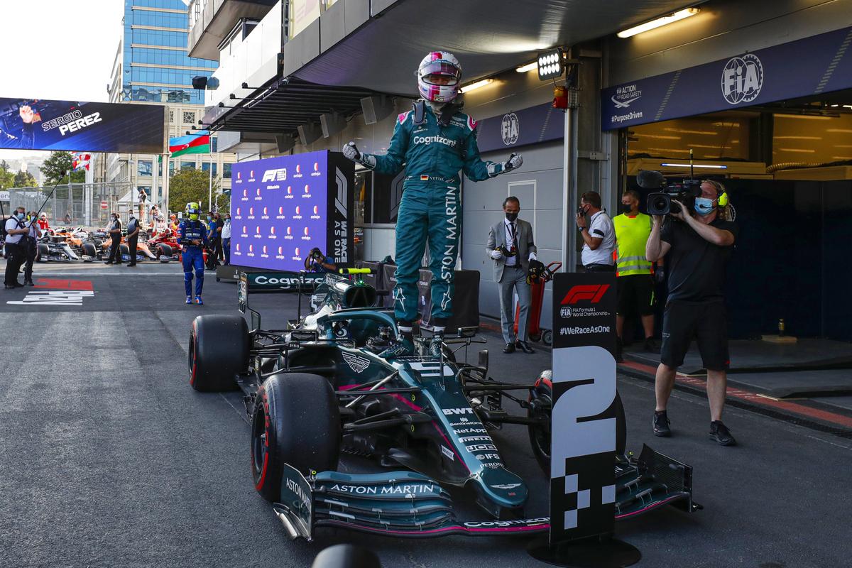 Azerbaijan podium reward after ‘tough start’ for Aston Martin