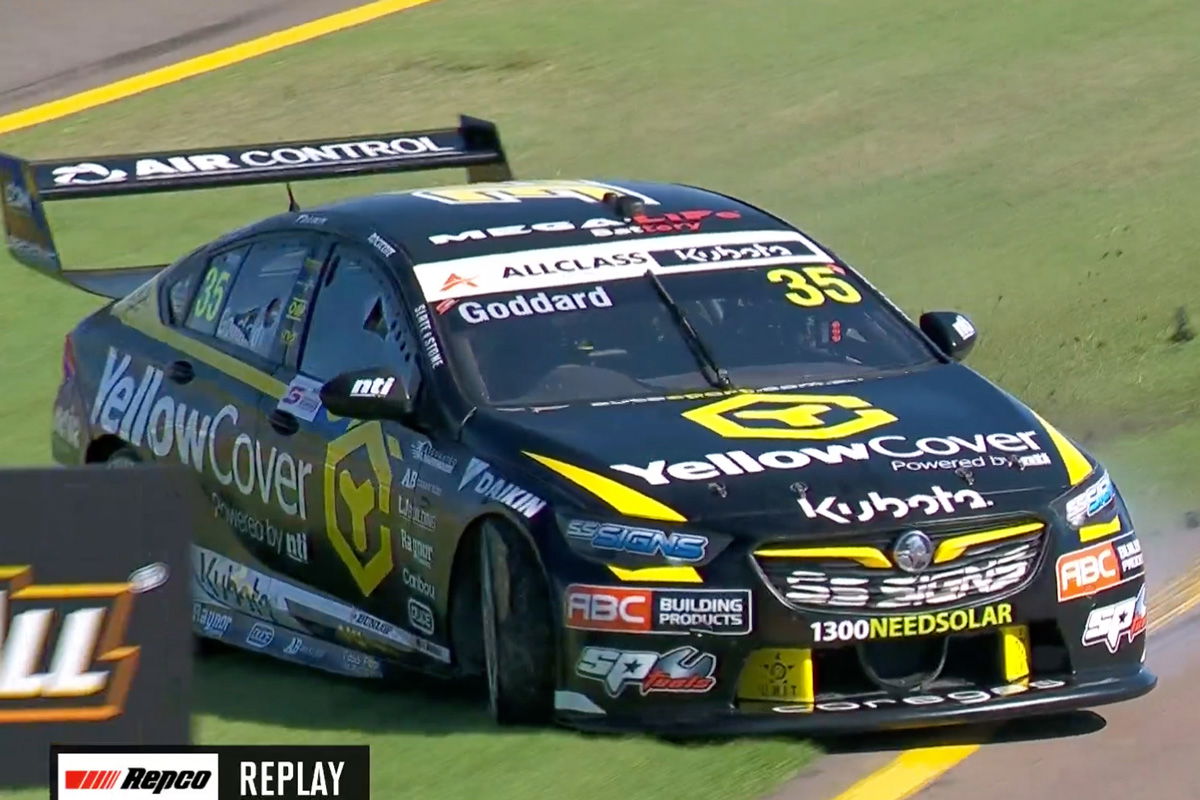Goddard explains Top 10 Shootout crash