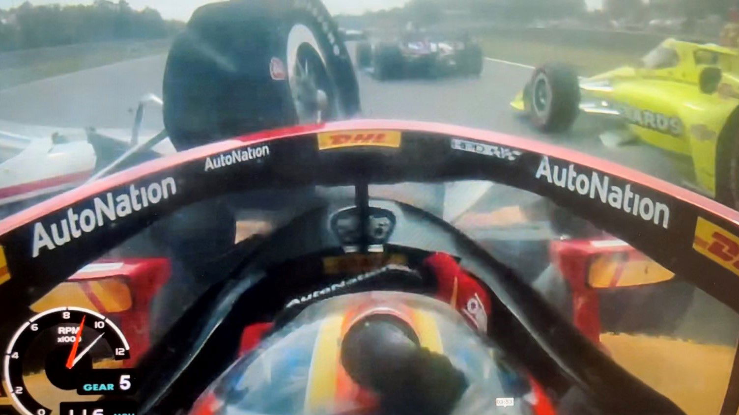 Hunter-Reay says aeroscreen ‘likely saved my life’