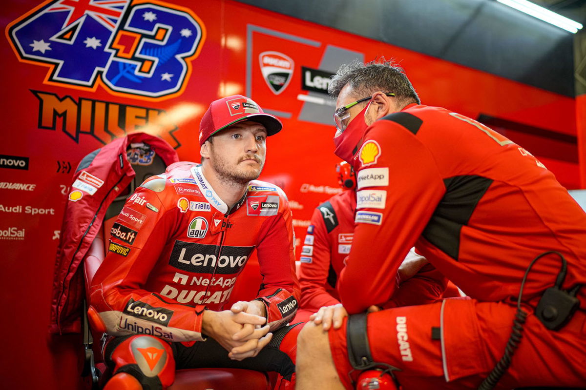 Portimao crash leaves Miller ‘in the trenches now’