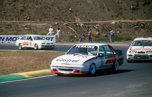 Perkins campaigning the VL at the Calder round of the 1988 ATCC