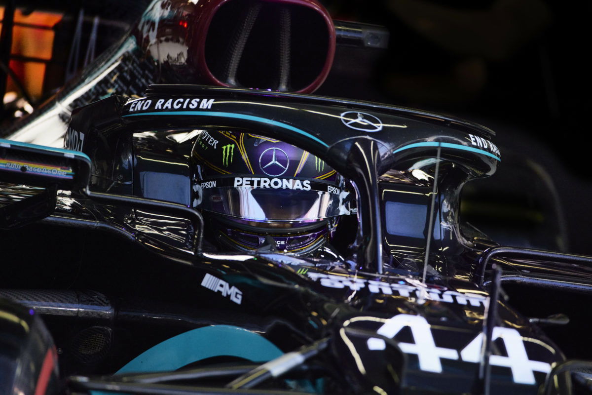 Hamilton glad to finish Abu Dhabi Grand Prix
