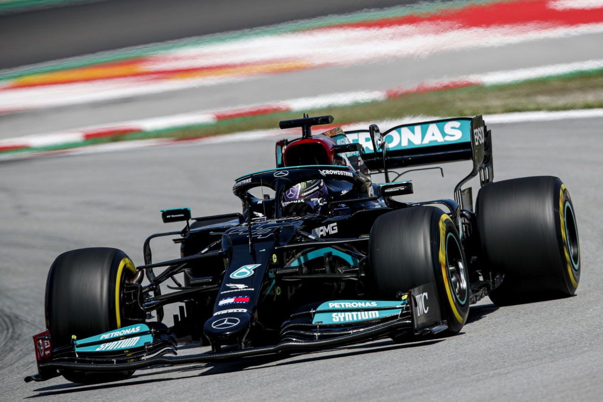 Hamilton wins Spanish GP with surprise strategy