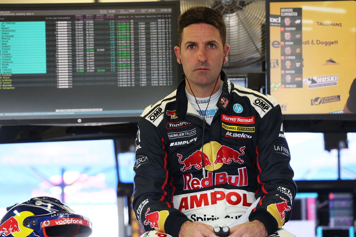Whincup ‘fuming’ after opening lap exchange