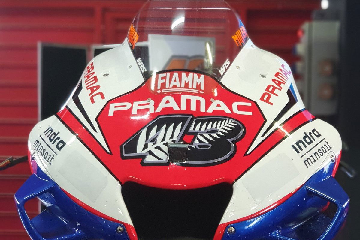 Jack Miller's new-look fairing pic: Alma Pramac Racing Twitter