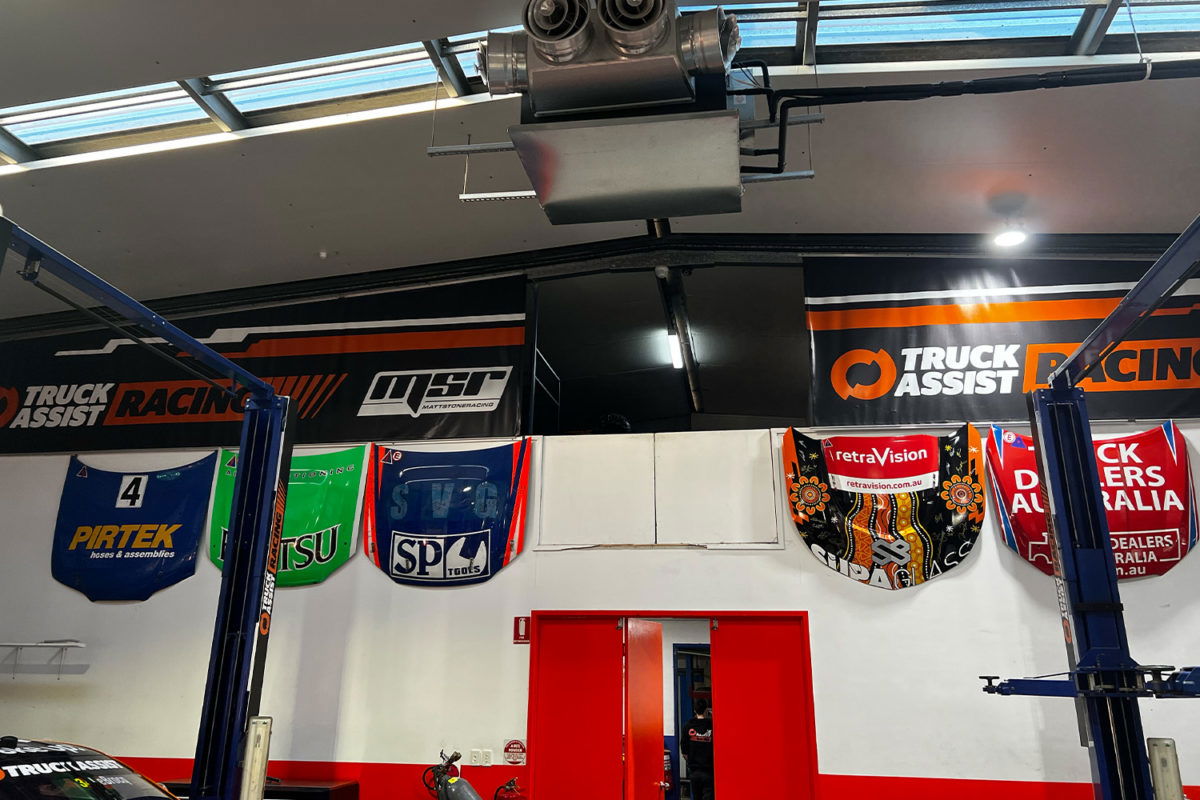 Race-winning MSR bonnet added to special workshop display