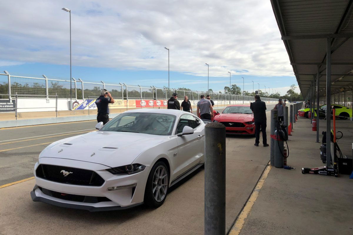Successful first test for trio of B6Hr Mustangs
