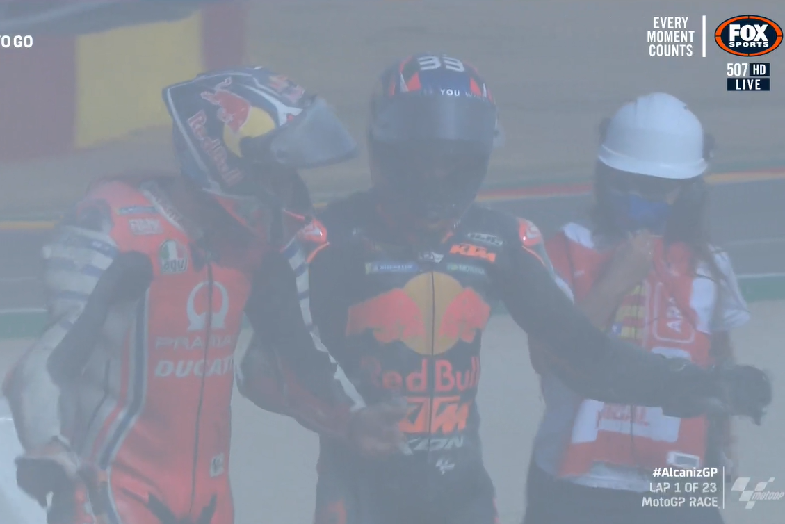 Binder cops penalty for Miller crash