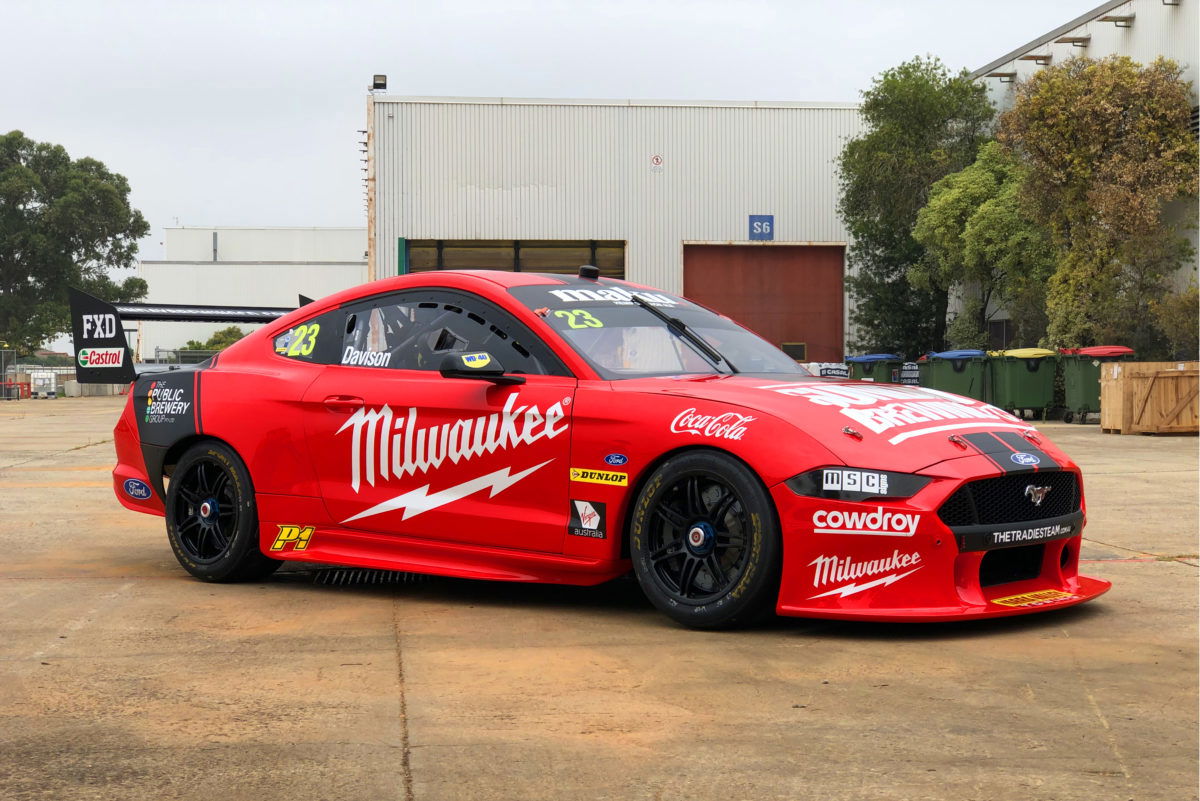 New look for 23Red Mustang