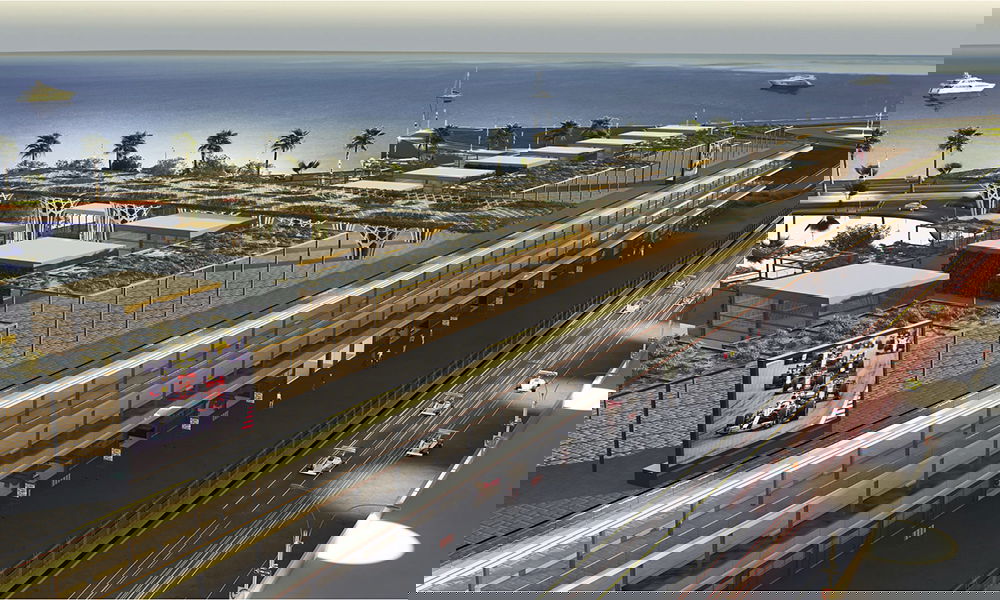 First look at Jeddah Street Circuit pit building