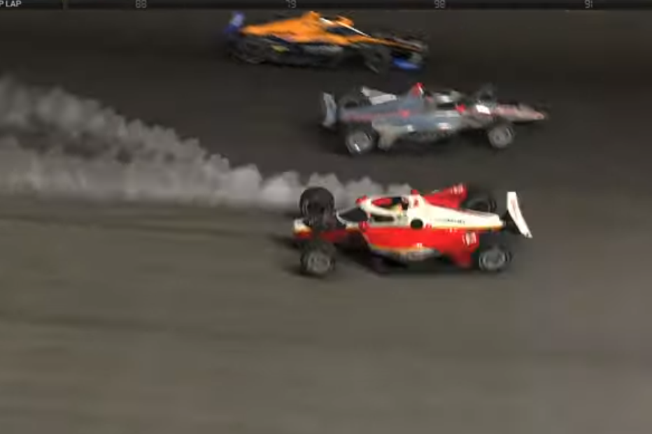 Pagenaud wins Motegi iRace, McLaughlin taken out