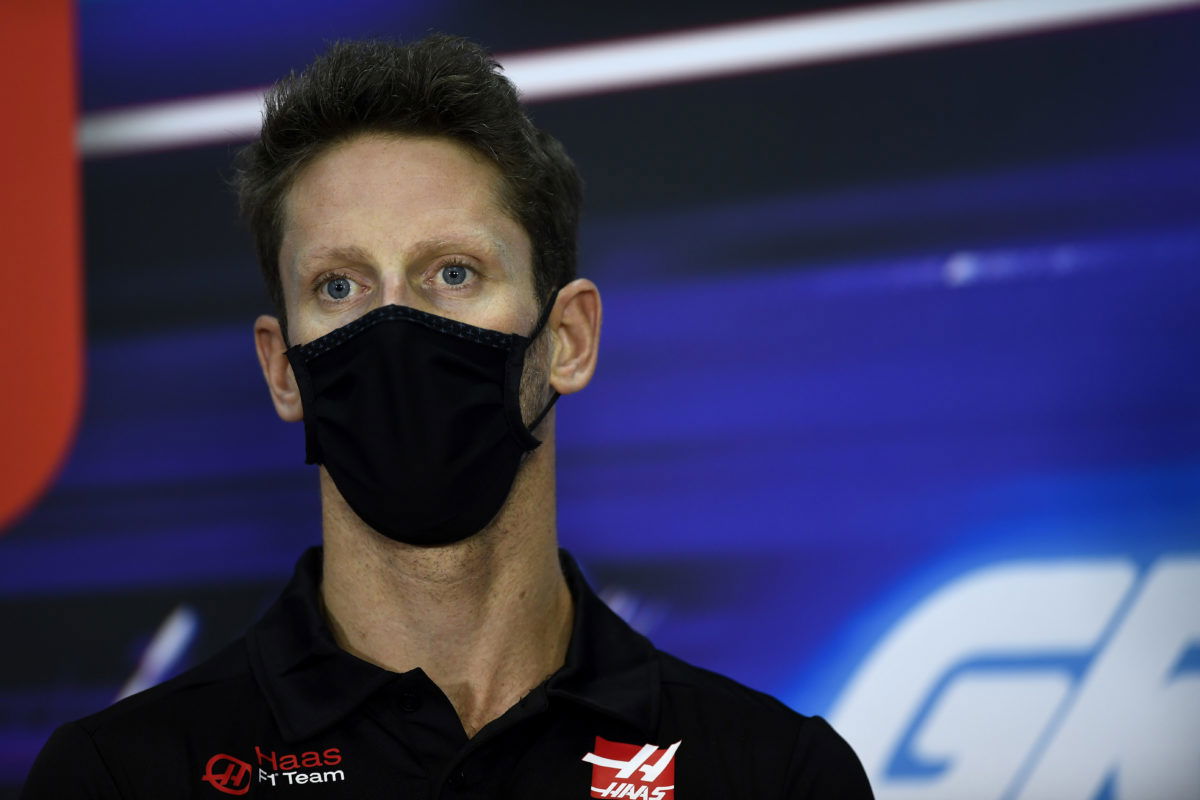 Grosjean cleared of broken bones, will remain in hospital