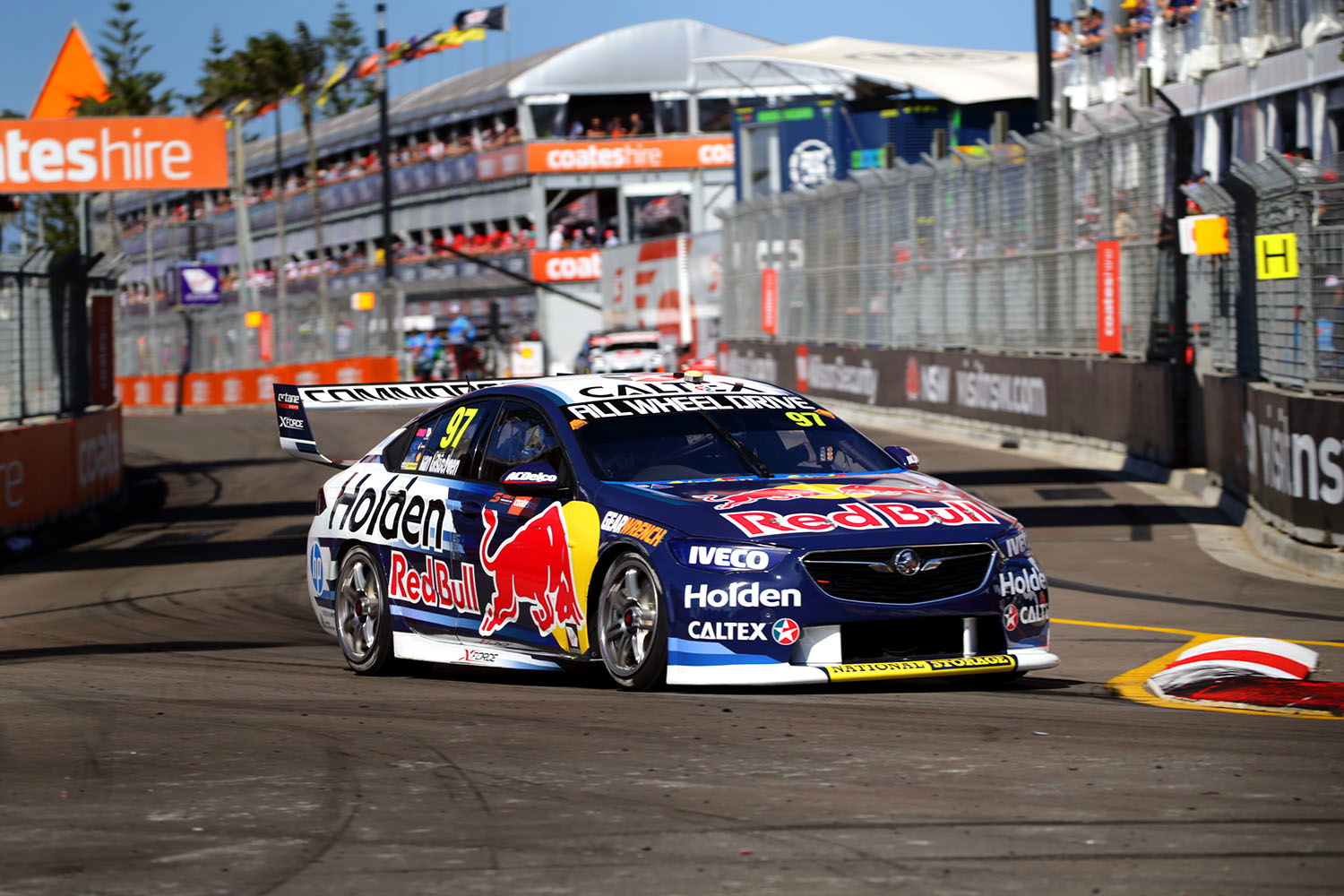 A screenshot from the video pic: Red Bull Holden Racing Team Instagram||