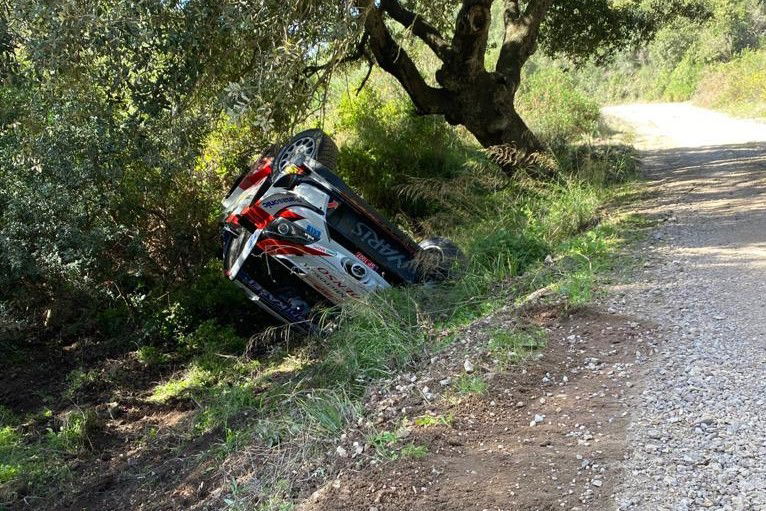 Rovanpera rolls in Rally Italia shakedown