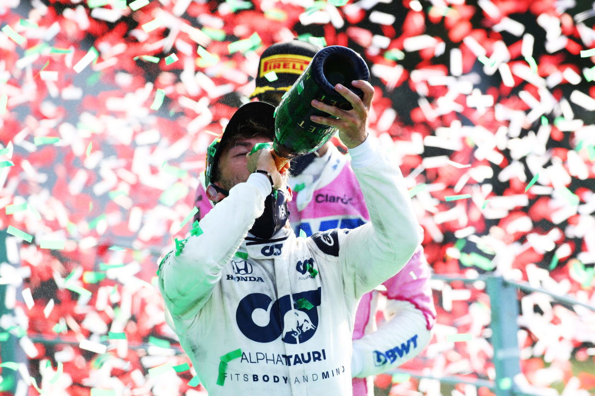 Gasly hails unbelievable Monza victory