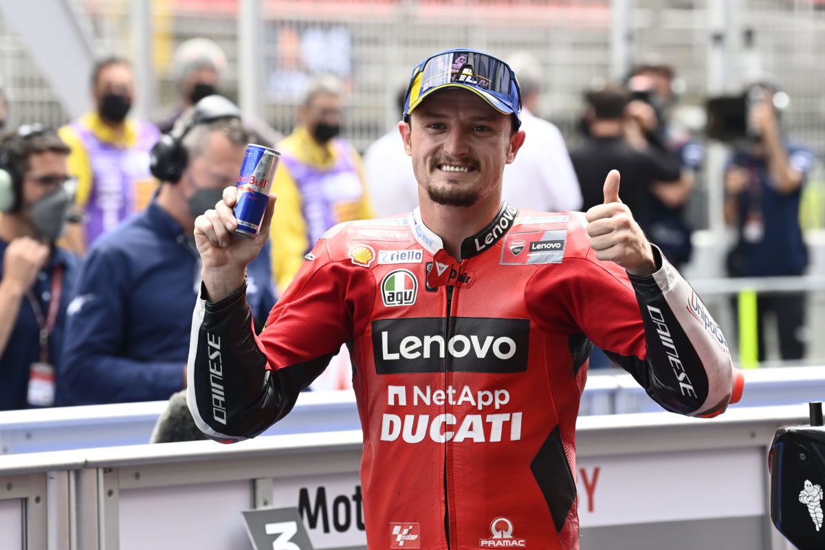 Miller ecstatic with first Barcelona MotoGP podium