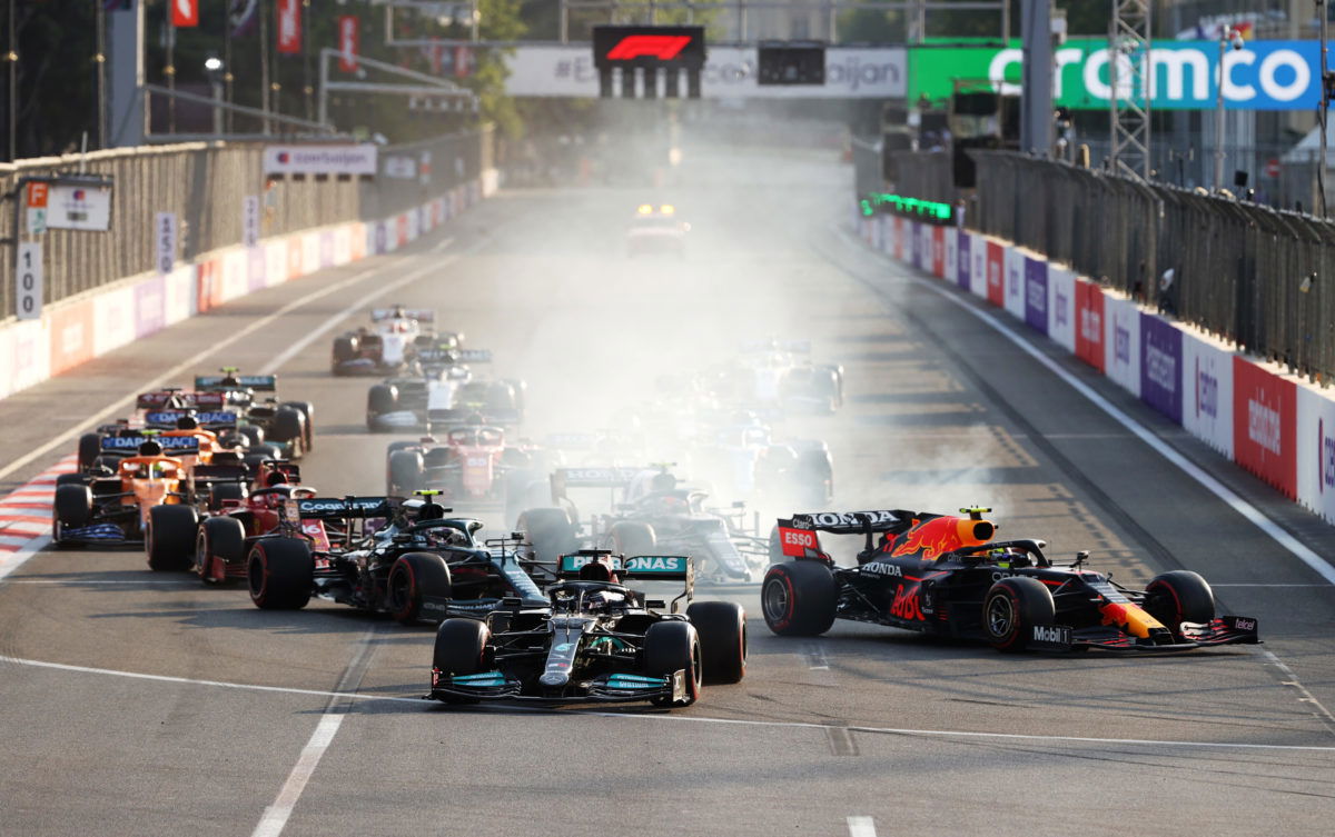 Support for Azerbaijan GP restart call