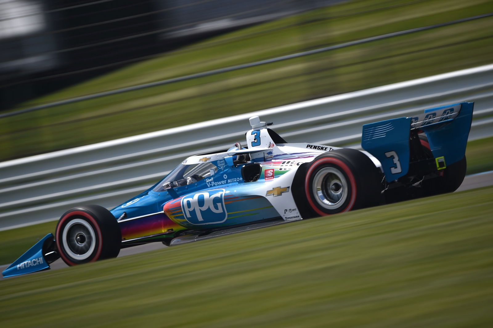 McLaughlin qualifies fifth at Indianapolis, Grosjean gets pole