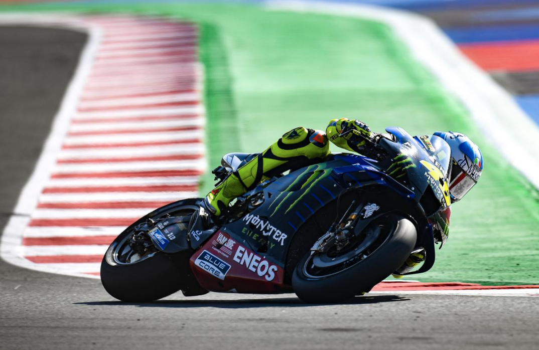 Rossi keeps Yamaha on top in Misano MotoGP practice