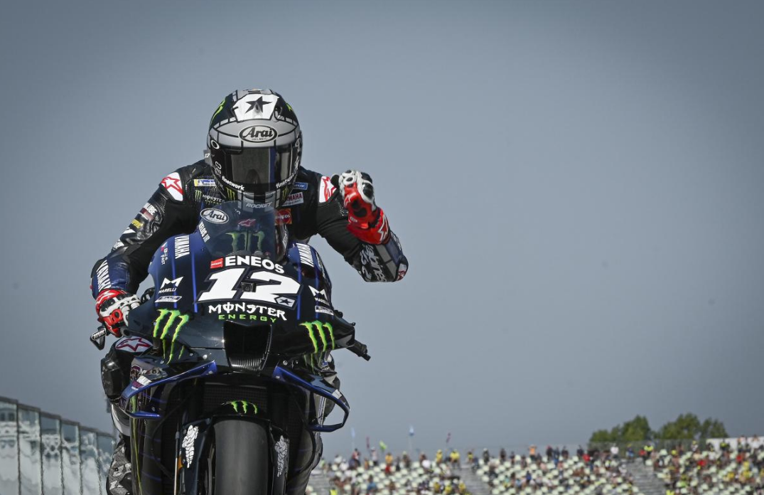Vinales leads Yamaha domination in Misano
