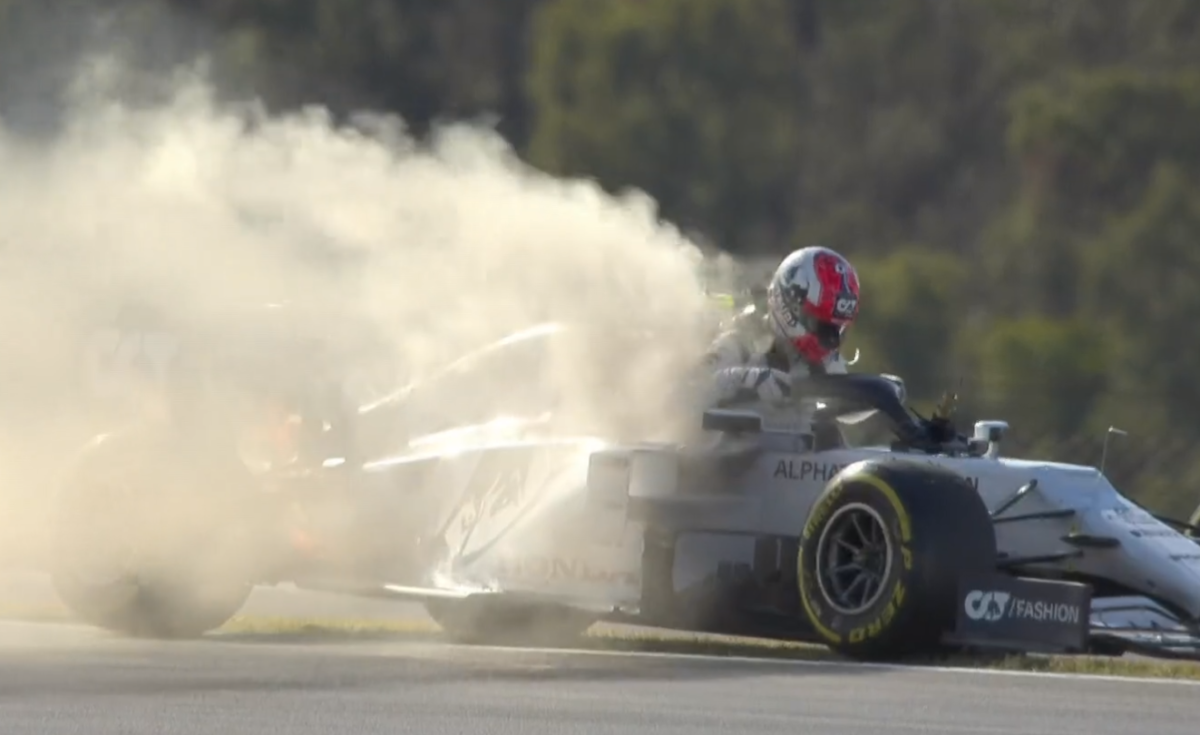 Bottas tops incident filled practice in Portugal