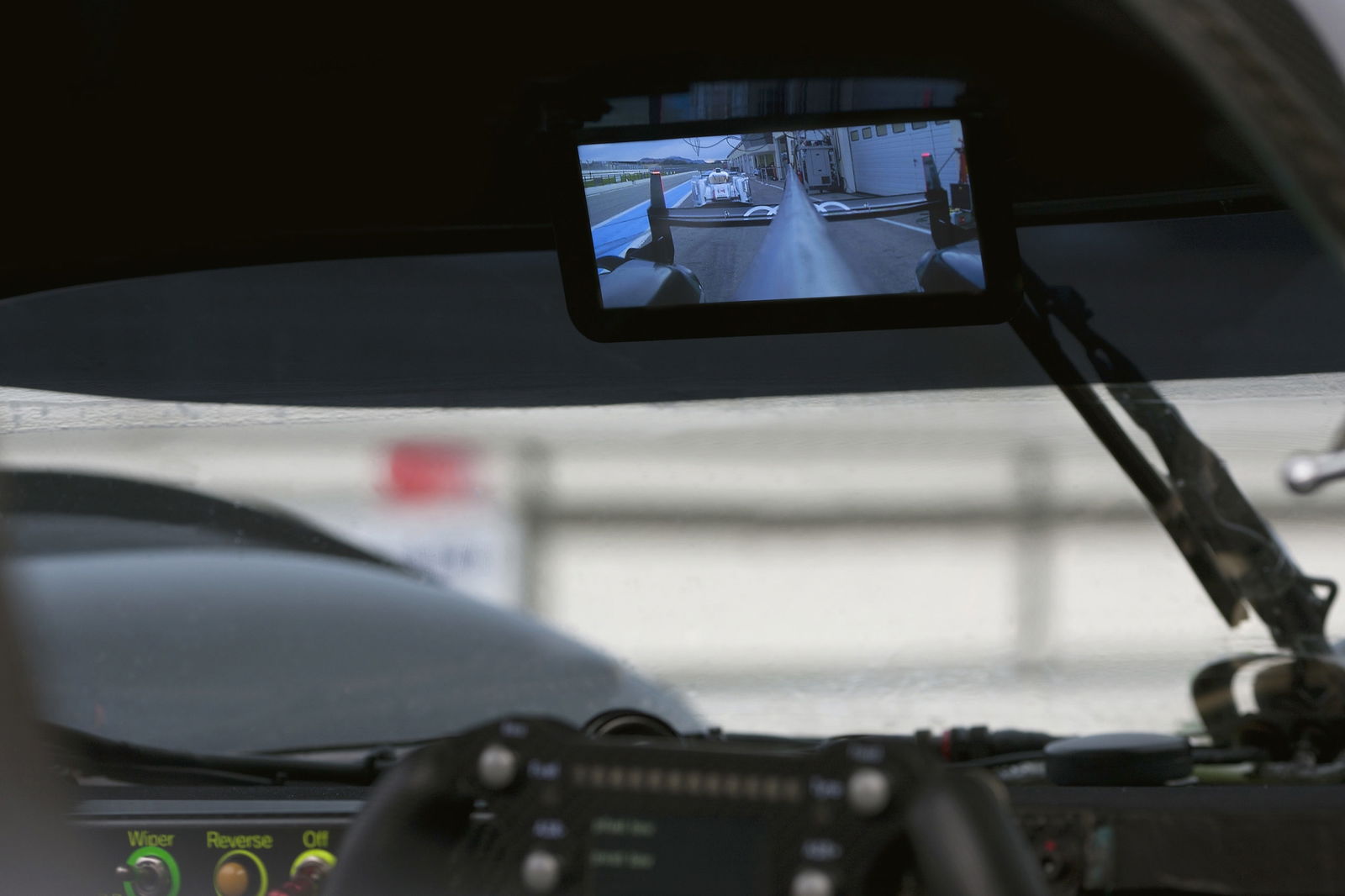 Supercars evaluating Gen3 digital rear-view mirror