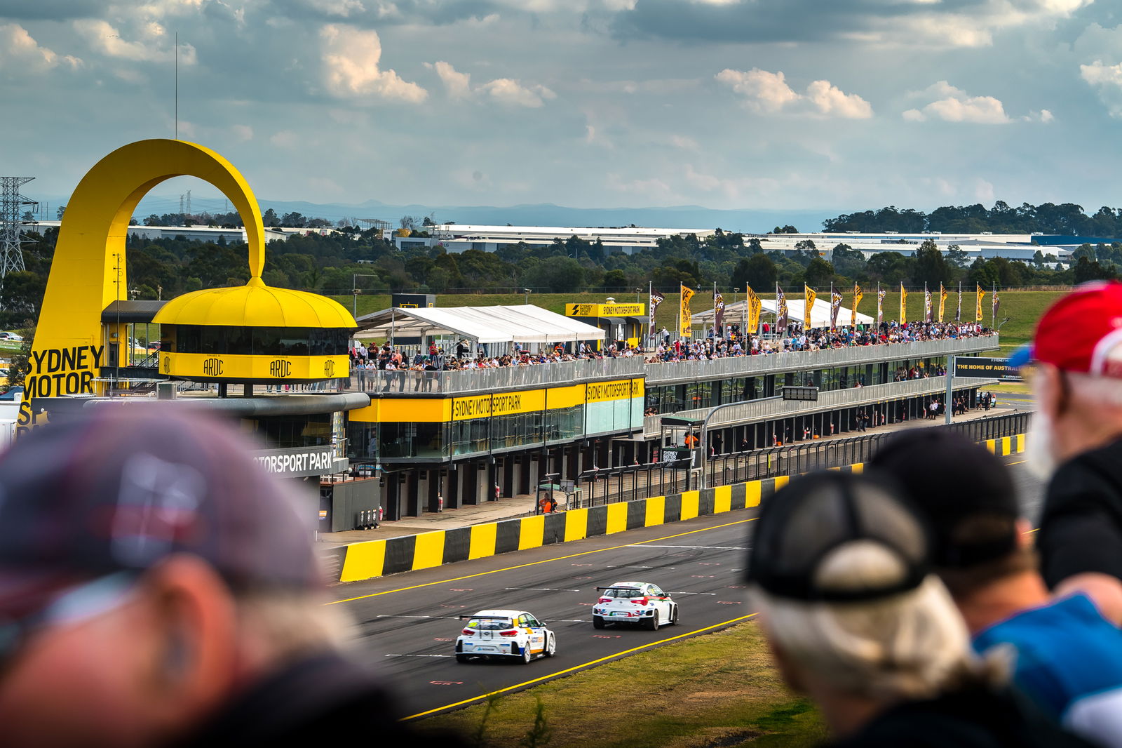 A record Shannons Nationals crowd attended the TCR Australia opener pic: TCR Australia/Daniel Kalisz