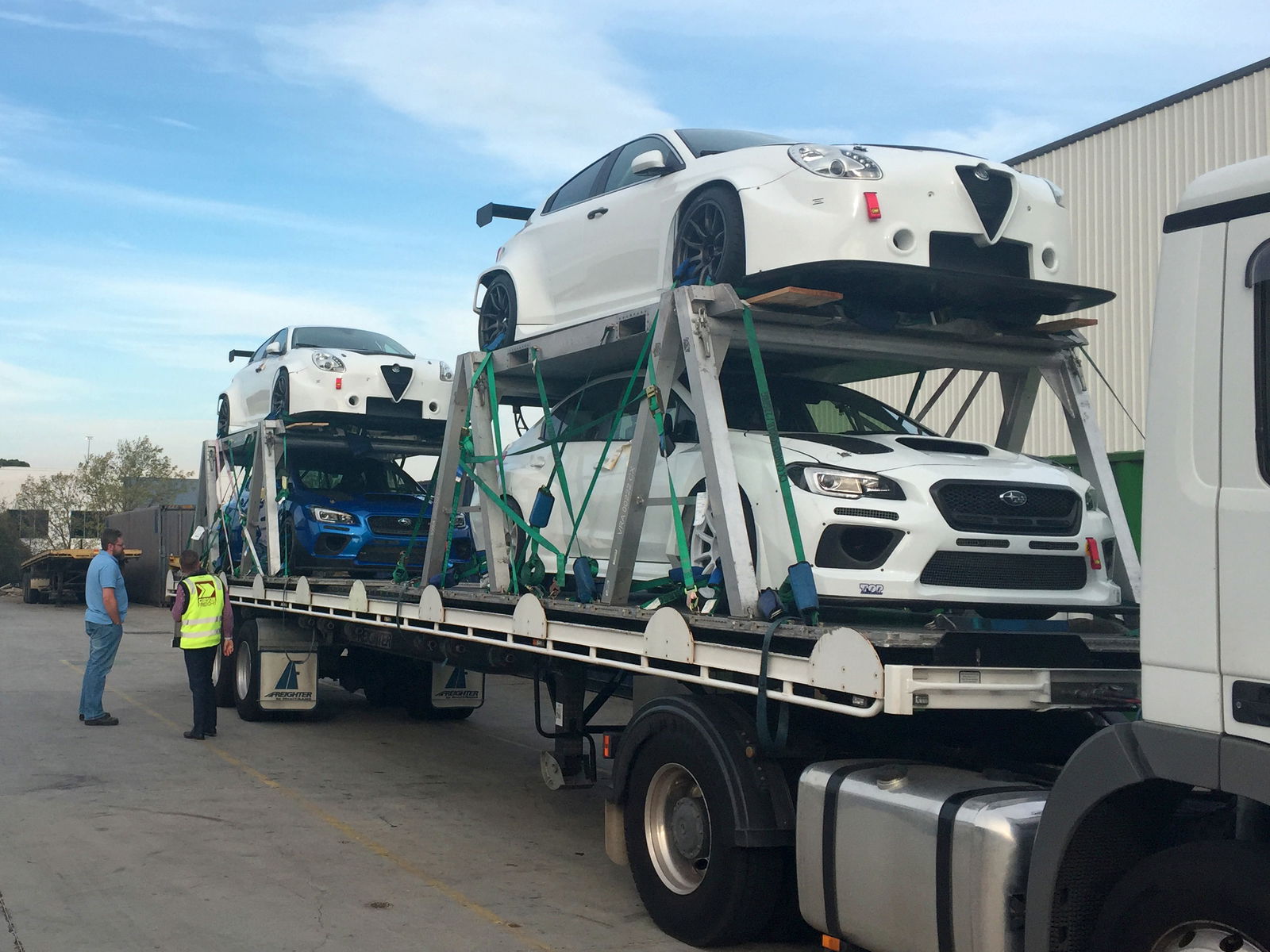 TCR cars arrive in Australia